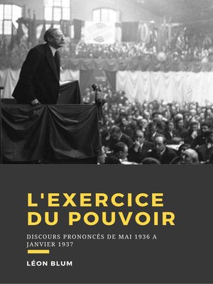 cover image of L'exercice du pouvoir